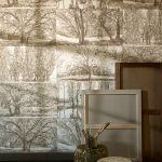 Обои Pierre Frey — Arbres et sous bois — Bouleau FP235001 (коллекция Cappuccino)