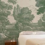Обои Coordonne — Engraving Green B00368 (коллекция Victorian)