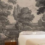Обои Coordonne — Engraving Ink B00367 (коллекция Victorian)