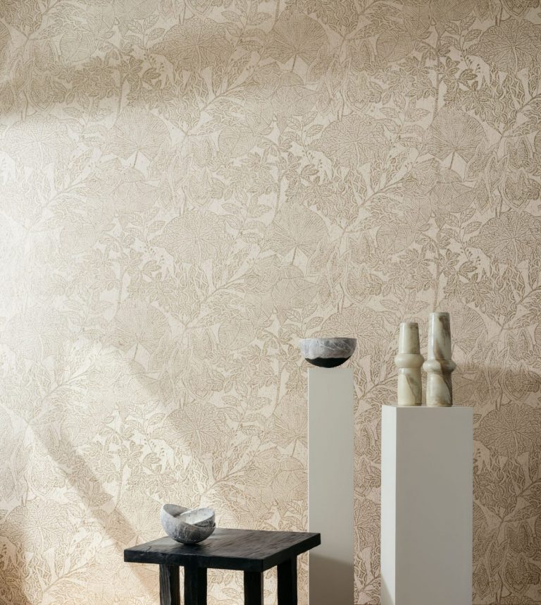 Обои Arte — HORTUS — Silvery White — 30351