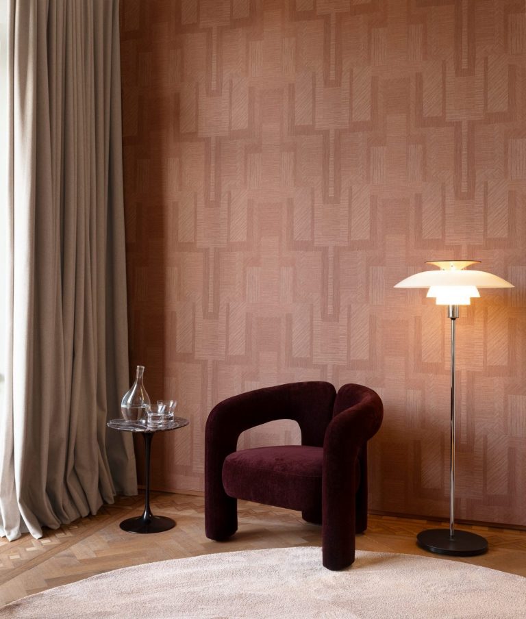 Обои Arte — GIZEH — Burgundy — 19423