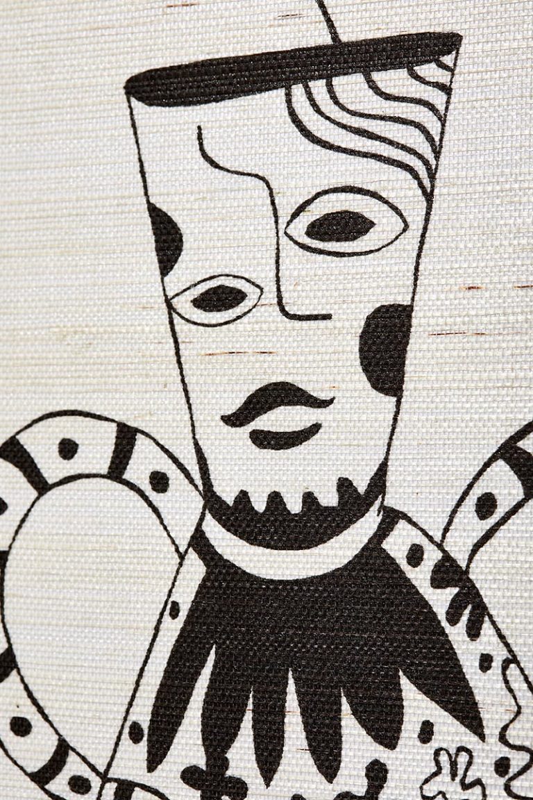 Обои — Pierre Frey — VASES MASQUES Blanc — FP591001