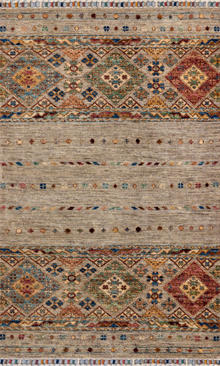 Пакистанский ковёр из шерсти — SHAWL KANDI