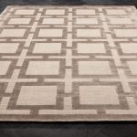 Индийский ковёр из арт-шёлка и хлопка — EATON RUG