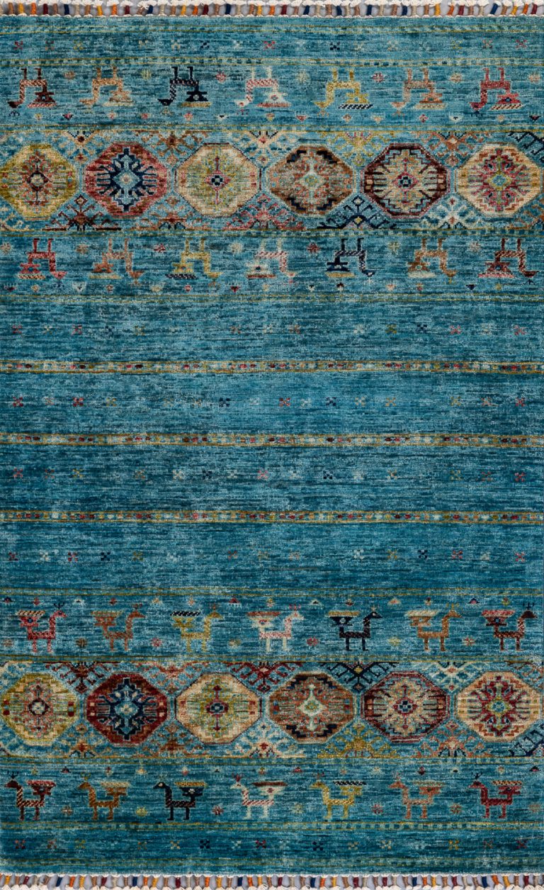 Пакистанский ковёр из шерсти — SHAWL KANDI