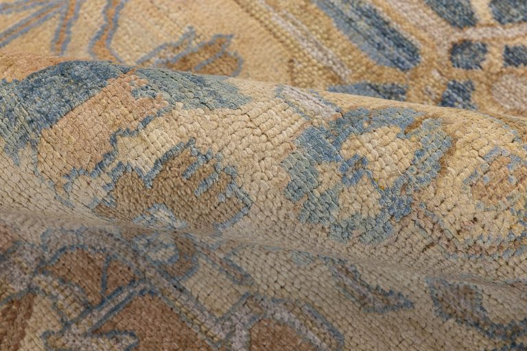 Индийский ковёр из шерсти и шёлка — VINTAGE SILK