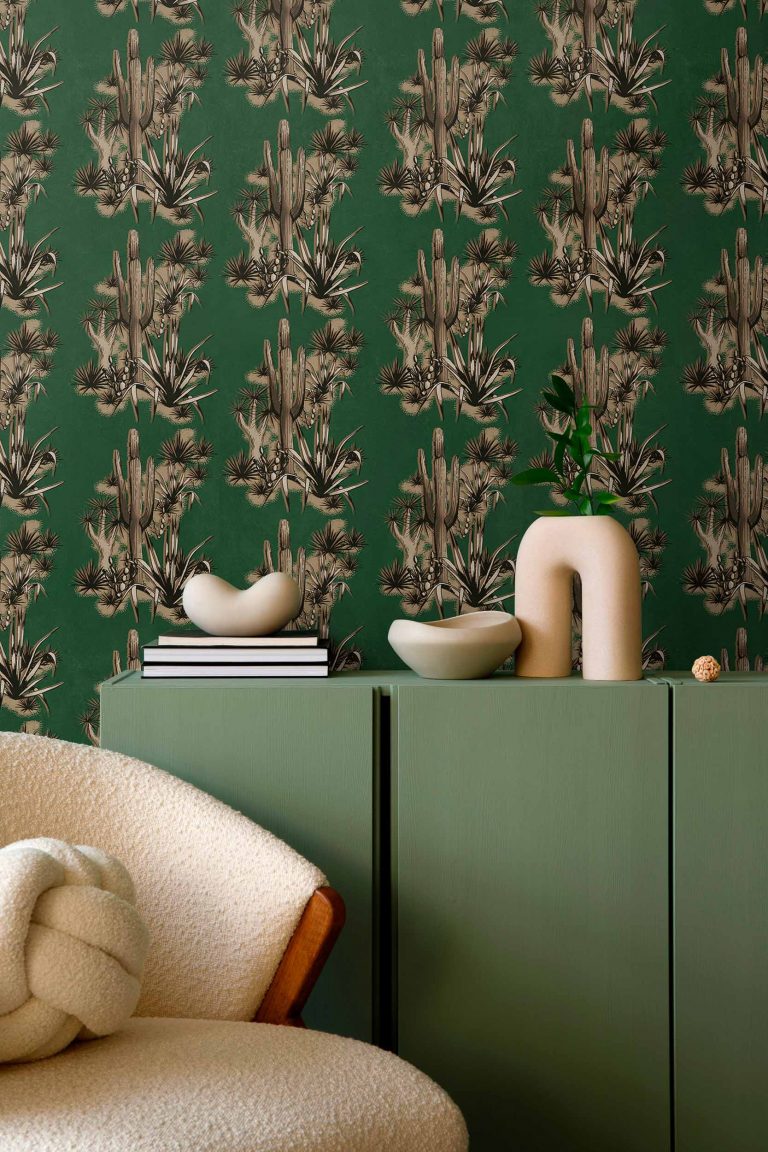 Обои Coordonne — Grand Canyon Green A00905 (коллекция Central Saint Martins – Rest Time)