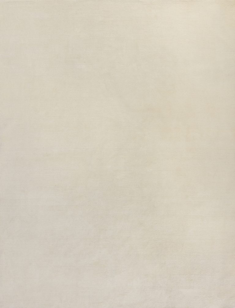 Индийский ковёр из мериносовая шерсть и хлопка — BLANC DE BLANCS