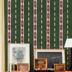 Обои Coordonne — Kente Green A00806 (коллекция Ikart)