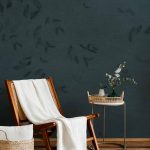 Обои Coordonne — Leaves reflection Blue A00942 (коллекция Central Saint Martins – Rest Time)
