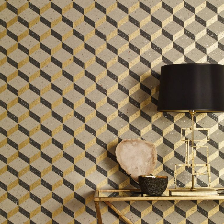 Обои — Nobilis — LUXURY WALLS Printed Cork 3D Square — LUX23