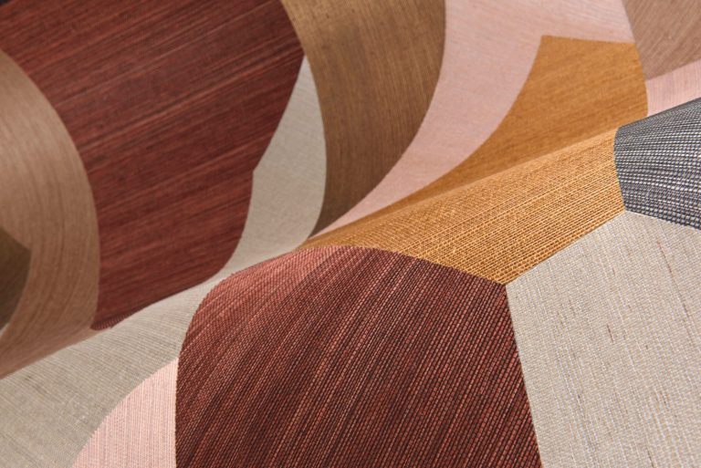 Обои Arte — PUZZLE — Orange Ruby 72770 (коллекция Marqueterie)