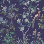 Обои — Nobilis — MARIE HARTIG — PAINTED WORLDS Pomegranate — MHP82