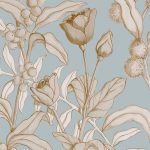 Обои — Nobilis — MARIE HARTIG — PAINTED WORLDS Petals And Berries — MHP91