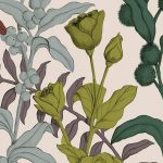 Обои — Nobilis — MARIE HARTIG — PAINTED WORLDS Petals And Berries — MHP92