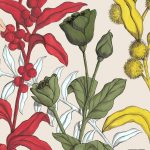 Обои — Nobilis — MARIE HARTIG — PAINTED WORLDS Petals And Berries — MHP93