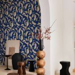 Обои Coordonne — Moroccan branches Blue A00911 (коллекция Central Saint Martins – Rest Time)