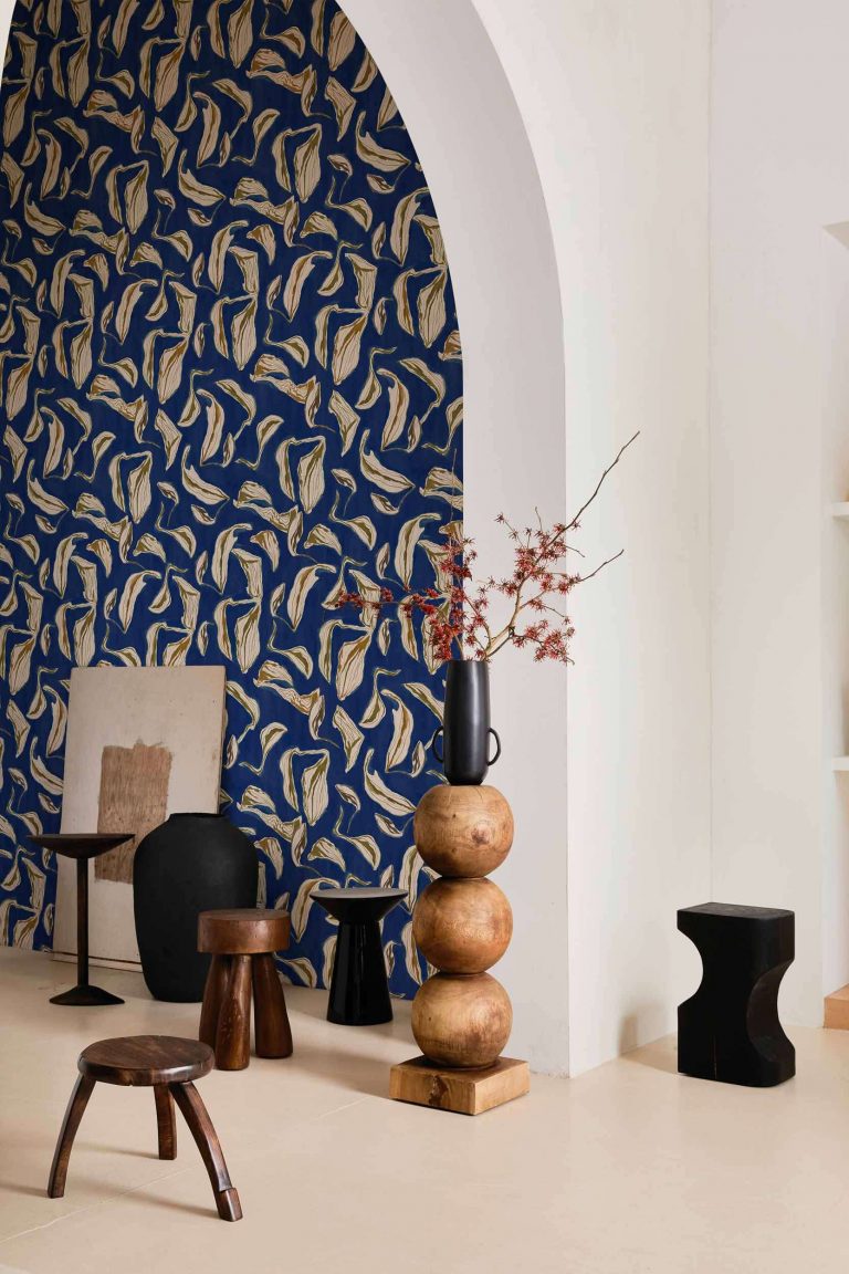 Обои Coordonne — Moroccan branches Blue A00911 (коллекция Central Saint Martins – Rest Time)