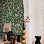 Обои Coordonne — Moroccan branches Turquoise A00914 (коллекция Central Saint Martins – Rest Time)