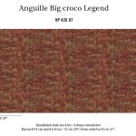 Обои Elitis — Big Croco VP 426 07 (Коллекция Anguille Big Croco Galuchat )