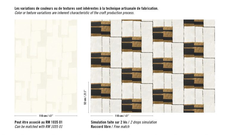Обои Elitis — Okinawa RM 1032 04 (Коллекция Art paper )