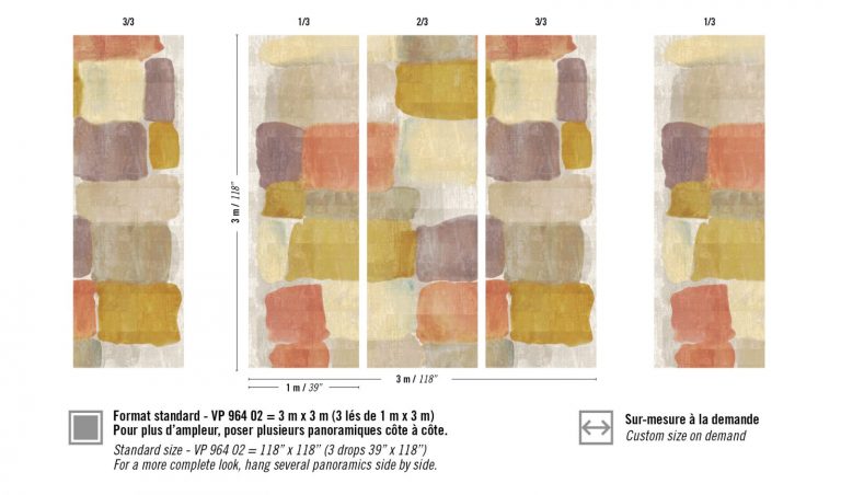 Обои Elitis — Palette VP 964 02 (Коллекция Atelier d’artiste II )