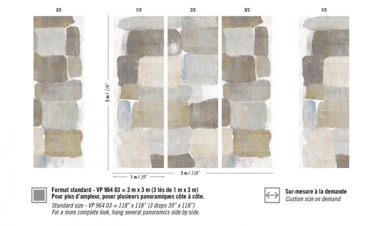 Обои Elitis — Palette VP 964 03 (Коллекция Atelier d’artiste II )