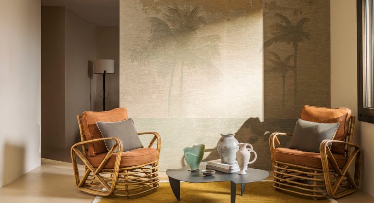 Обои Elitis — Palmeraie RM 1123 01 (Коллекция Ecume)