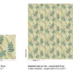 Обои Elitis — Alocasia TP 302 04 (Коллекция Flower power )