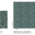 Обои Elitis — Succulente TP 301 03 (Коллекция Flower power )