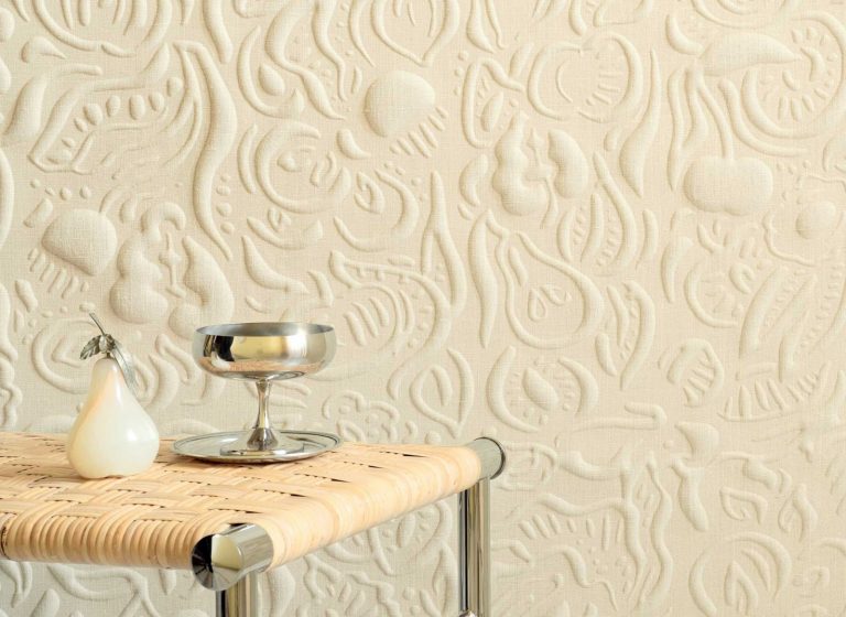Обои Elitis — Mosaique du verger lin RM 1089 01 (Коллекция Le jardin d’Aloes )