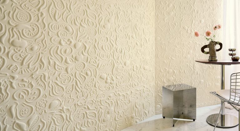 Обои Elitis — Mosaique du verger lin RM 1089 01 (Коллекция Le jardin d’Aloes )