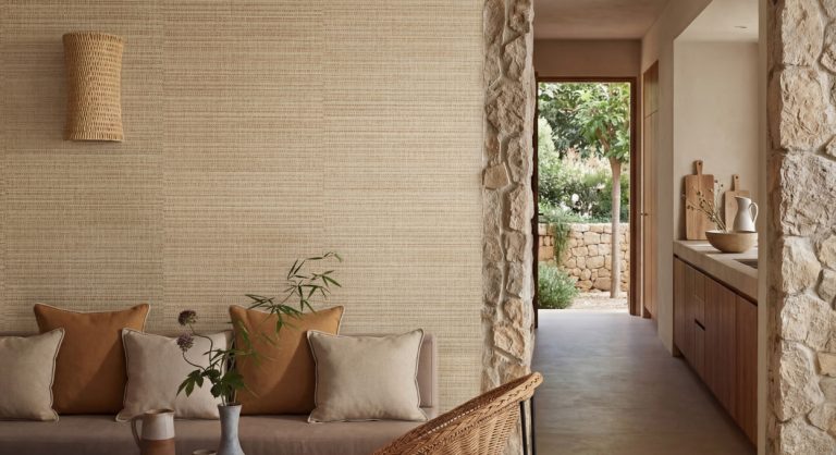 Обои Elitis — Raffia II VP 1048 02 (Коллекция Madagascar Arrowroot Raw Raffia)