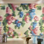 Обои Elitis — Abstract floral VP 981 01 (Коллекция Matieres a reflexions x Callidus Guild )