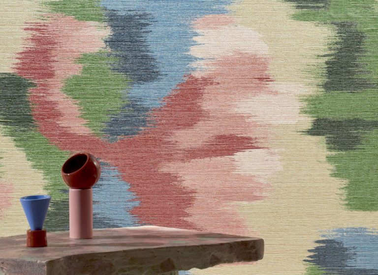 Обои Elitis — Abstract floral VP 981 01 (Коллекция Matieres a reflexions x Callidus Guild )