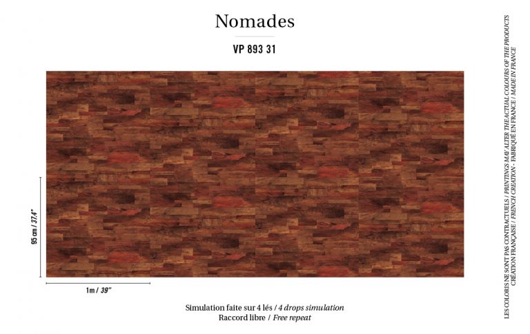 Обои Elitis — Pana VP 893 31 (Коллекция Nomades )