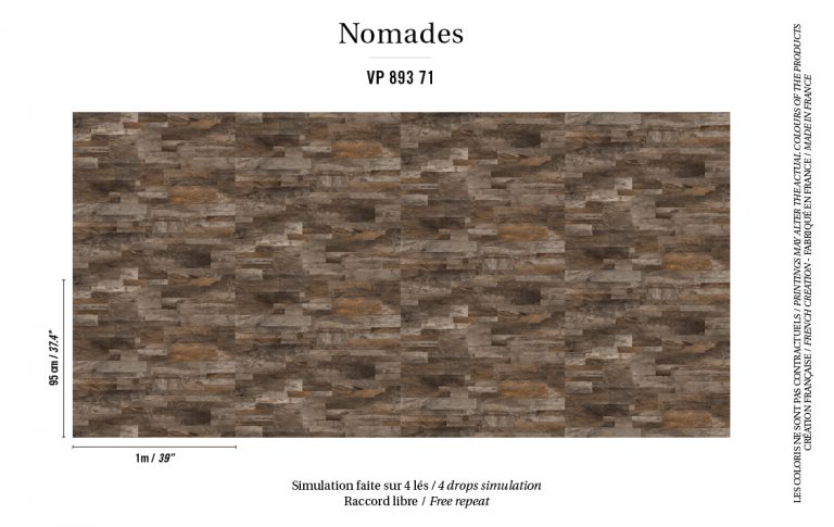 Обои Elitis — Pana VP 893 71 (Коллекция Nomades )