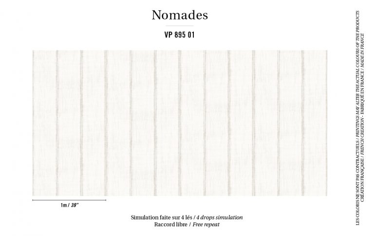 Обои Elitis — Sari VP 895 01 (Коллекция Nomades )