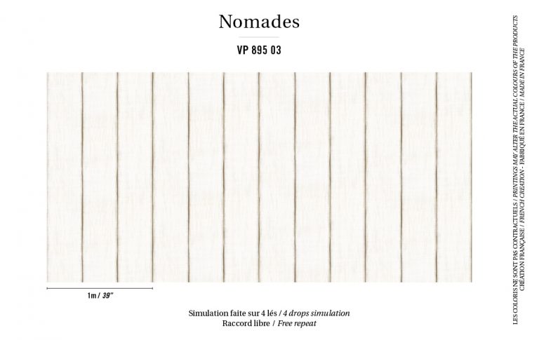 Обои Elitis — Sari VP 895 03 (Коллекция Nomades )