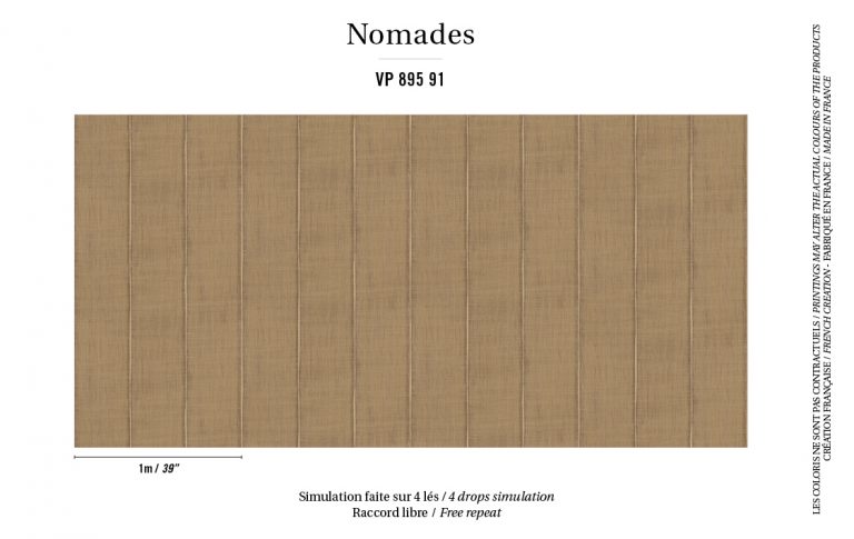 Обои Elitis — Sari VP 895 91 (Коллекция Nomades )
