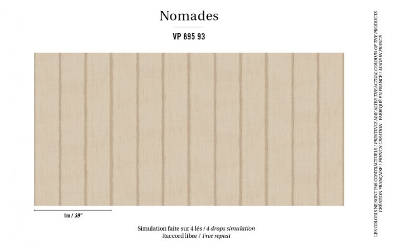 Обои Elitis — Sari VP 895 93 (Коллекция Nomades )
