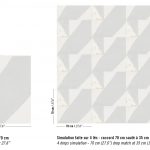 Обои Elitis — Composition TP 330 01 (Коллекция Voiles de papier )