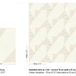 Обои Elitis — Composition TP 330 02 (Коллекция Voiles de papier )