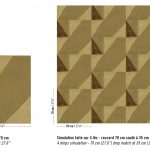 Обои Elitis — Composition TP 330 04 (Коллекция Voiles de papier )
