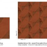 Обои Elitis — Composition TP 330 05 (Коллекция Voiles de papier )