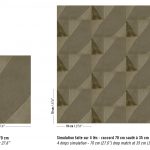 Обои Elitis — Composition TP 330 06 (Коллекция Voiles de papier )