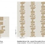 Обои Elitis — Cuzco TP 332 02 (Коллекция Voiles de papier )