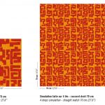 Обои Elitis — Messages TP 331 03 (Коллекция Voiles de papier )
