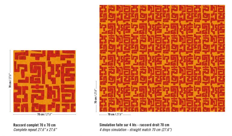 Обои Elitis — Messages TP 331 03 (Коллекция Voiles de papier )
