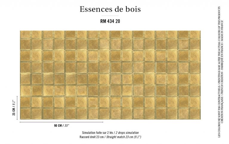 Обои Elitis — Caissa RM 434 20 (Коллекция Essences de bois )